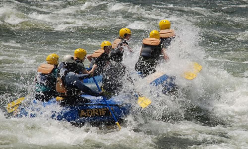 White Water Rafting on the Nile